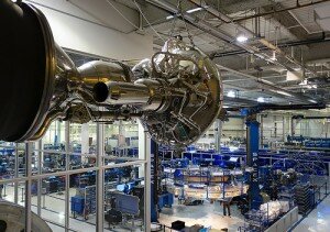 turbine in a factory